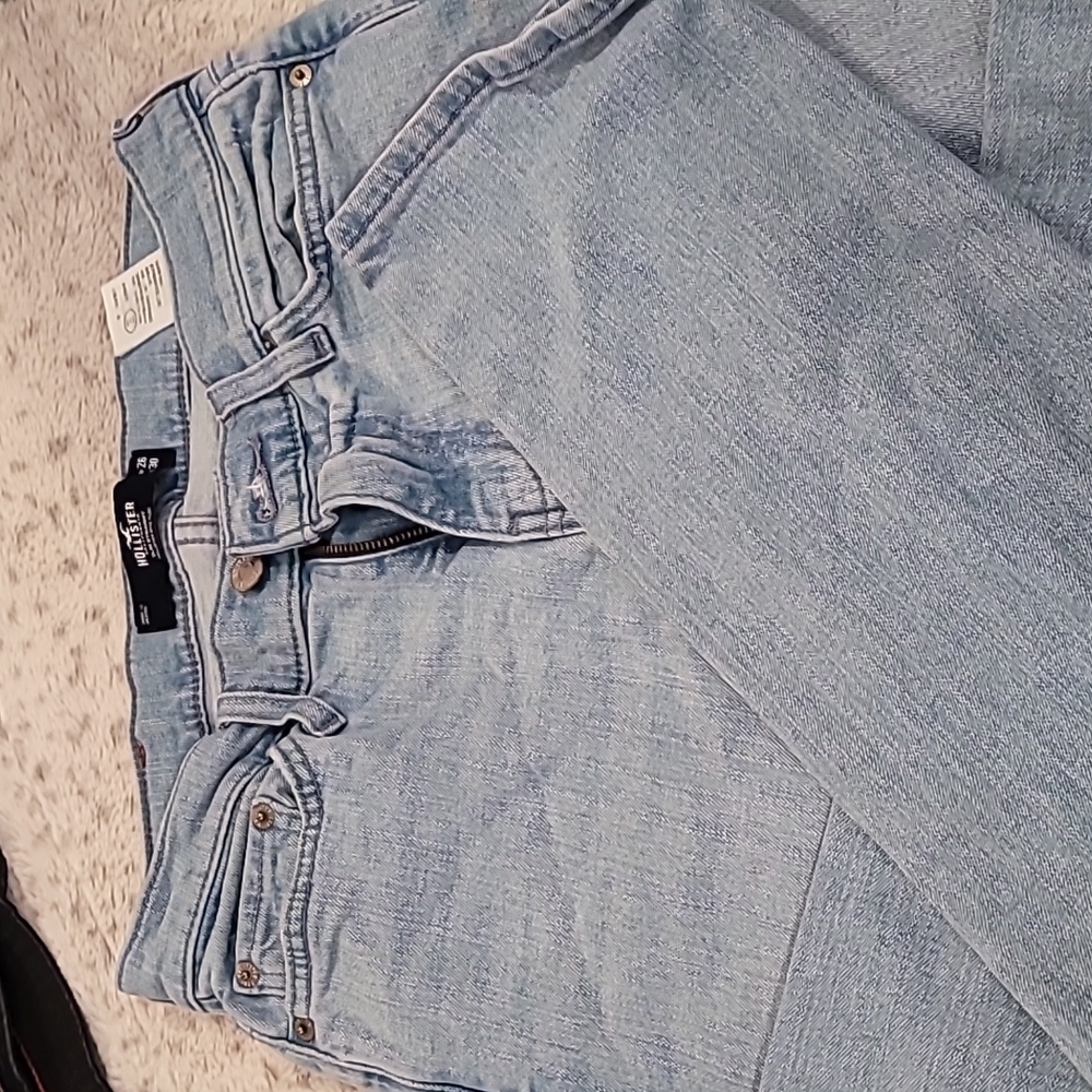 Light wash Hollister jeans like new